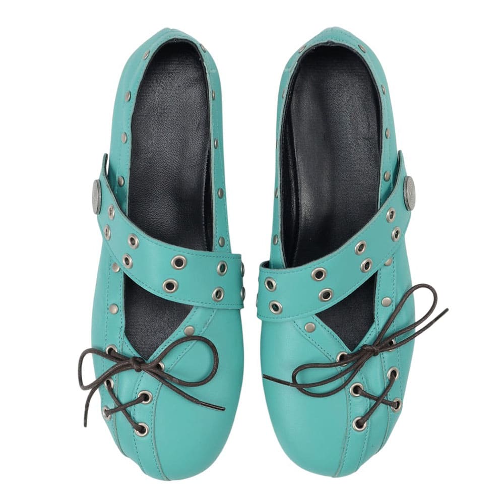 City Walk Lace Up Ballet Flats