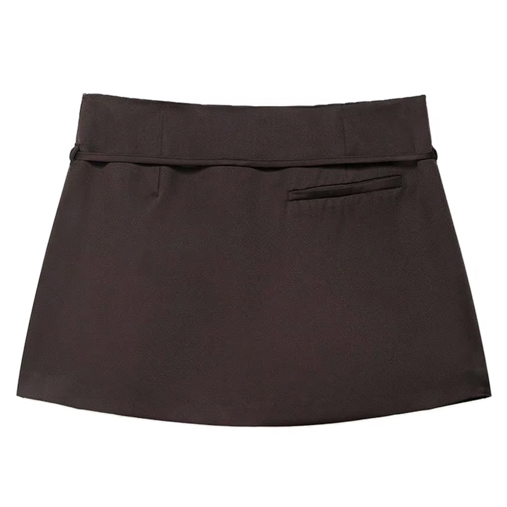 Late for Lecture Mini Skort