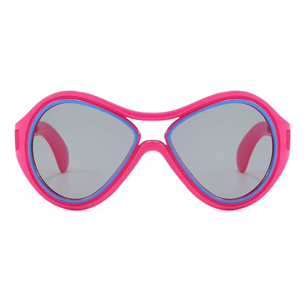 Not Your Doll Oval Sunglasses
