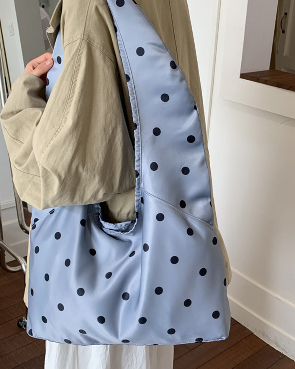 Lost In Paris Polka Dot Shoulder Bag