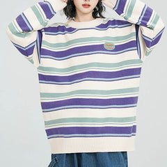Primary Colors Striped Sweater