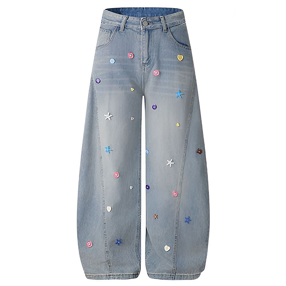 The Problem Child Wide Leg Jeans