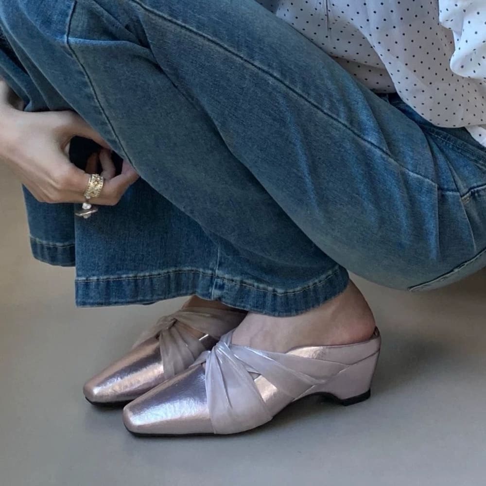 Princess Pleasures Slip On Mule Shoes
