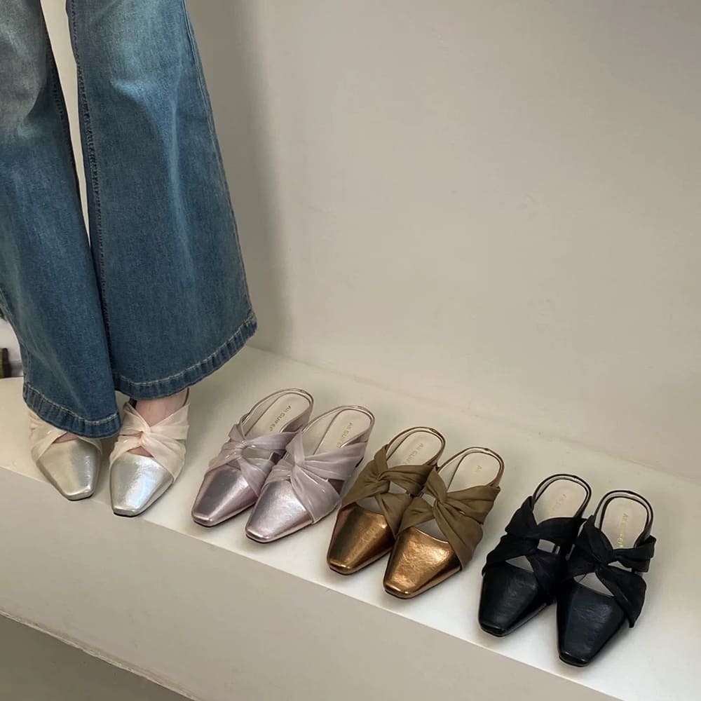 Princess Pleasures Slip On Mule Shoes