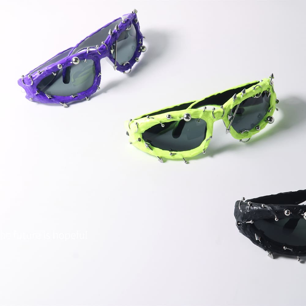 Social Rebel Pierced Sunglasses