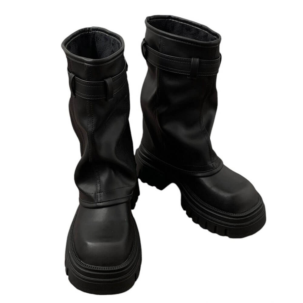 Forbidden Girlfriend Chunky Boots