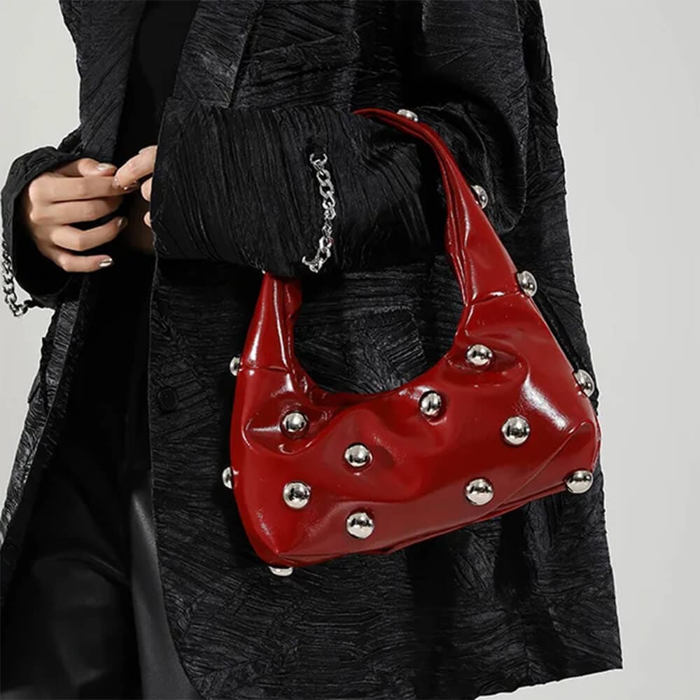 Model Off Duty Studded Bag