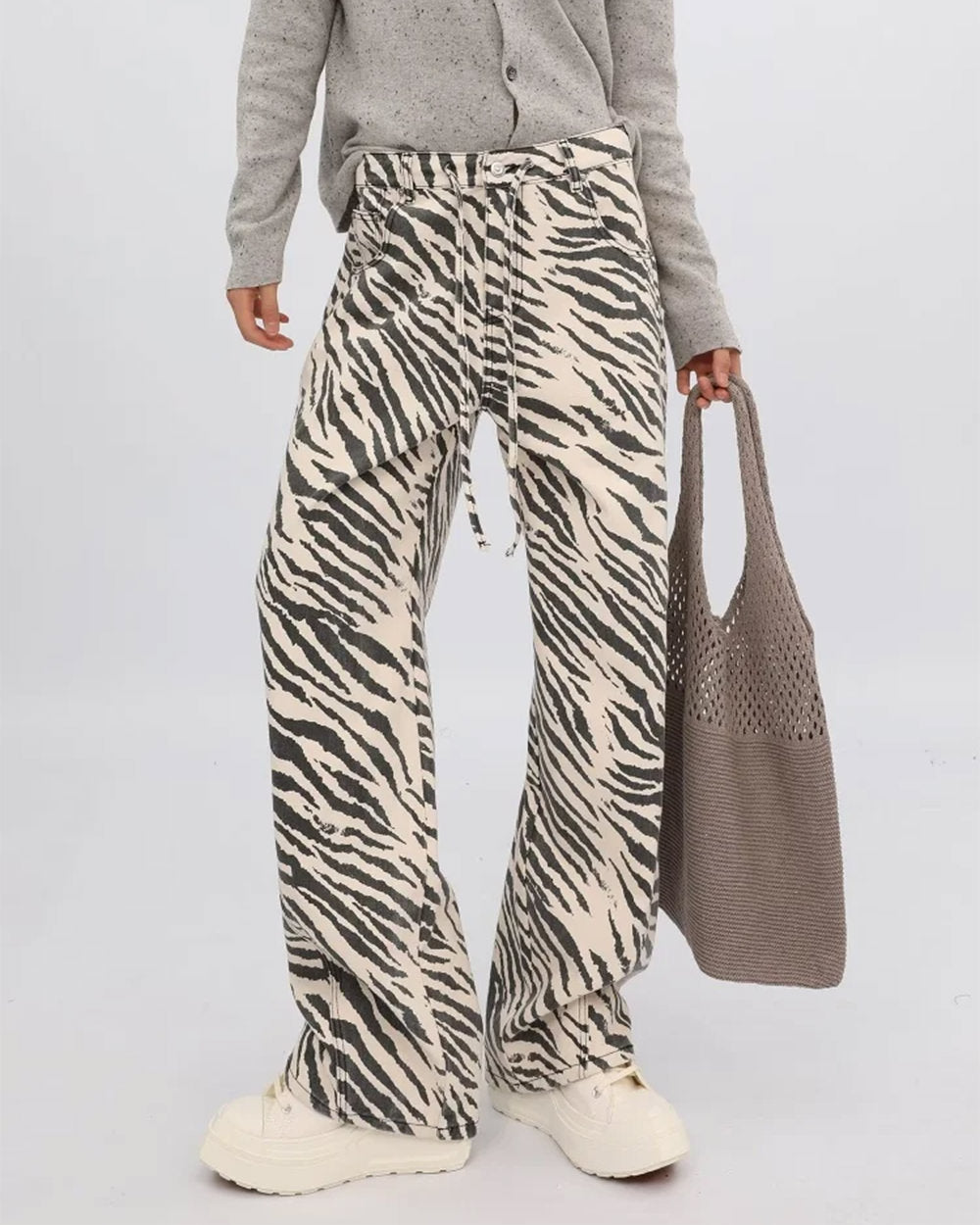 Zebra Print Teen Craft Pants