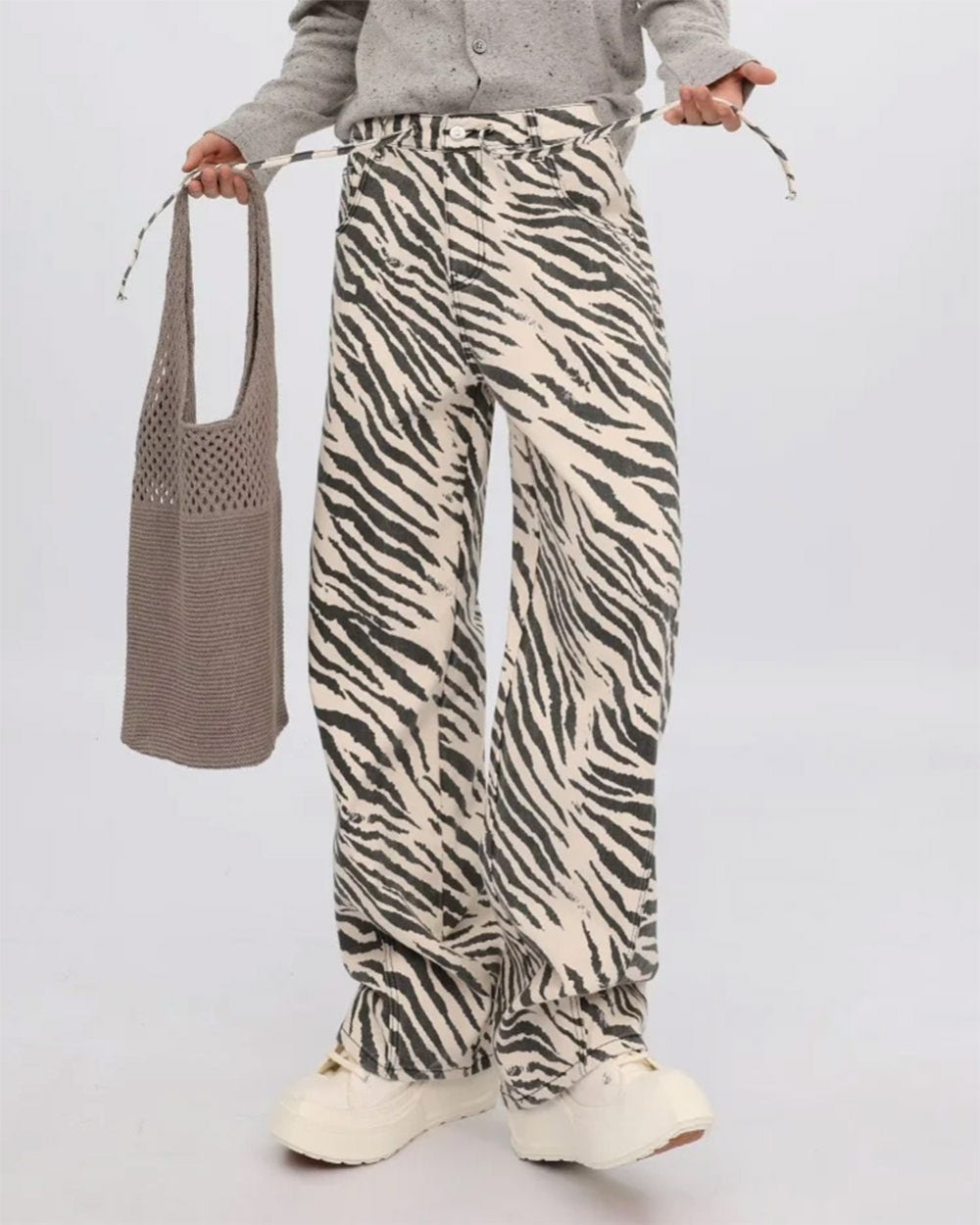 Zebra Print Teen Craft Pants