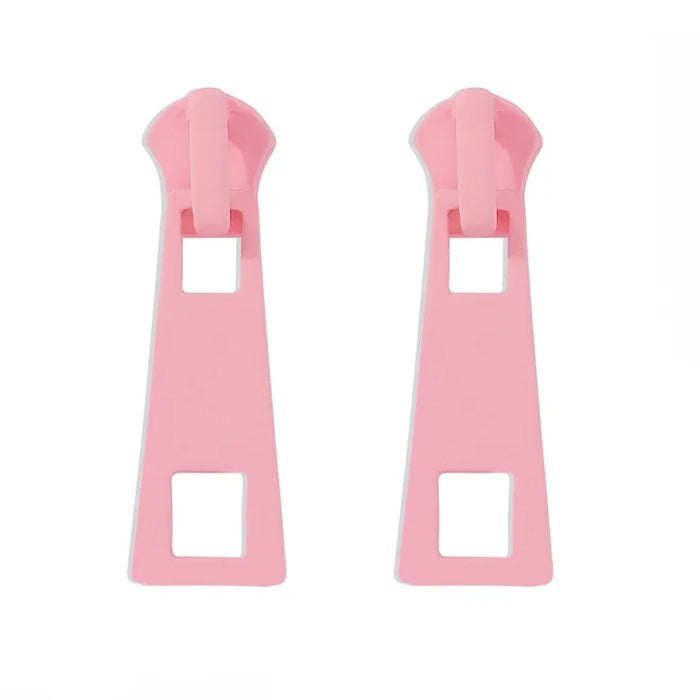 Aesthetic Zipper Stud Earrings