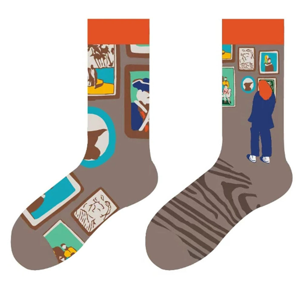 Art Gallery Printed Socks