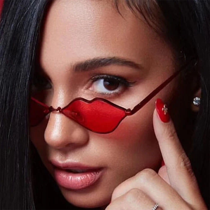 Bad Kiss Lips Sunglasses