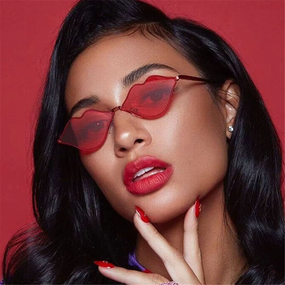 Bad Kiss Lips Sunglasses