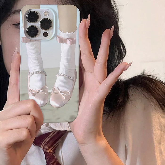 Ballet Core Aesthetic iPhone Case