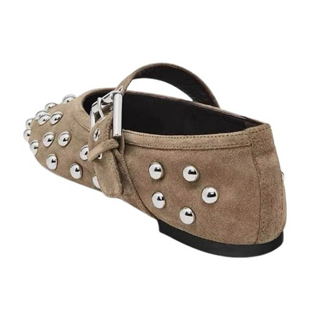 Soho Beaded Mary Jane Ballet Flats