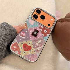 Bear Rhinestones iPhone Case