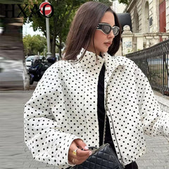 Blokette Style Polka Dot Jacket