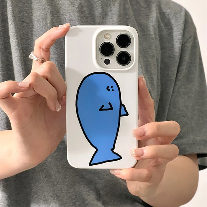 Blue Whale iPhone Case