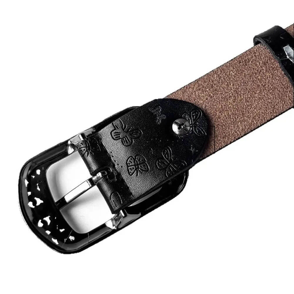 Midnight Butterfly Western Belt