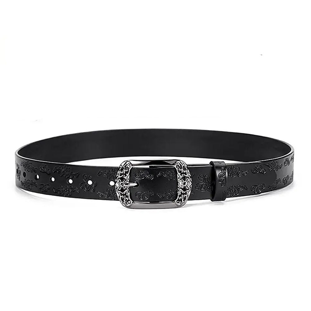 Midnight Butterfly Western Belt