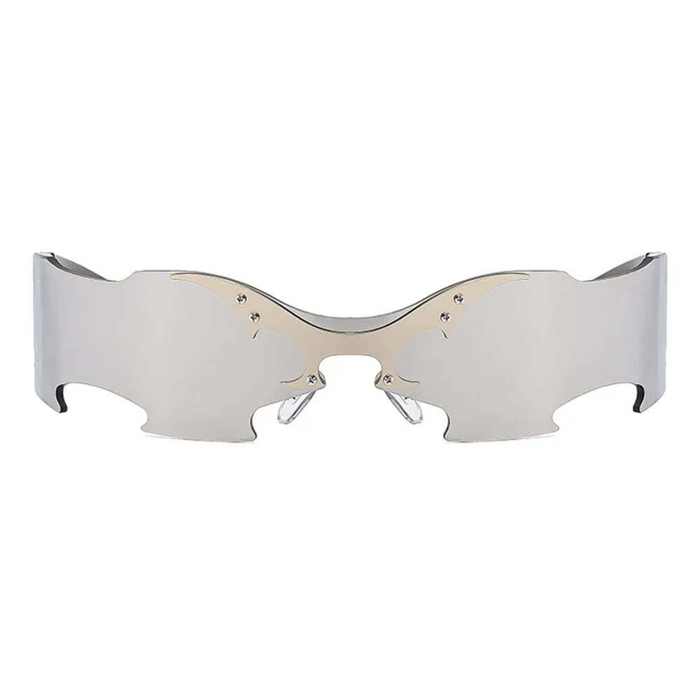 Butterfly Effect Futuristic Shield Sunglasses