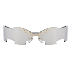 Butterfly Effect Futuristic Shield Sunglasses