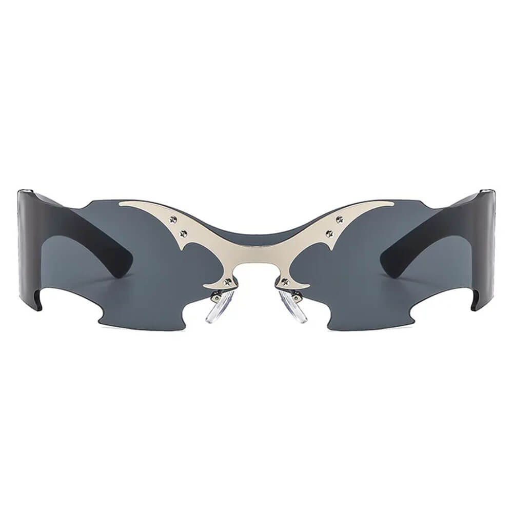 Butterfly Effect Futuristic Shield Sunglasses