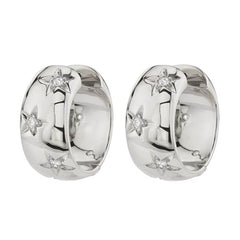 Celestial Magic Hoop Earrings