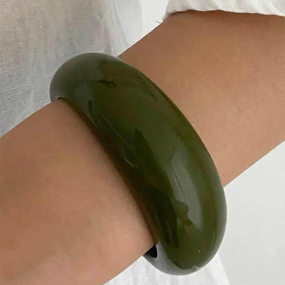 Chunky Bangle Bracelet Set