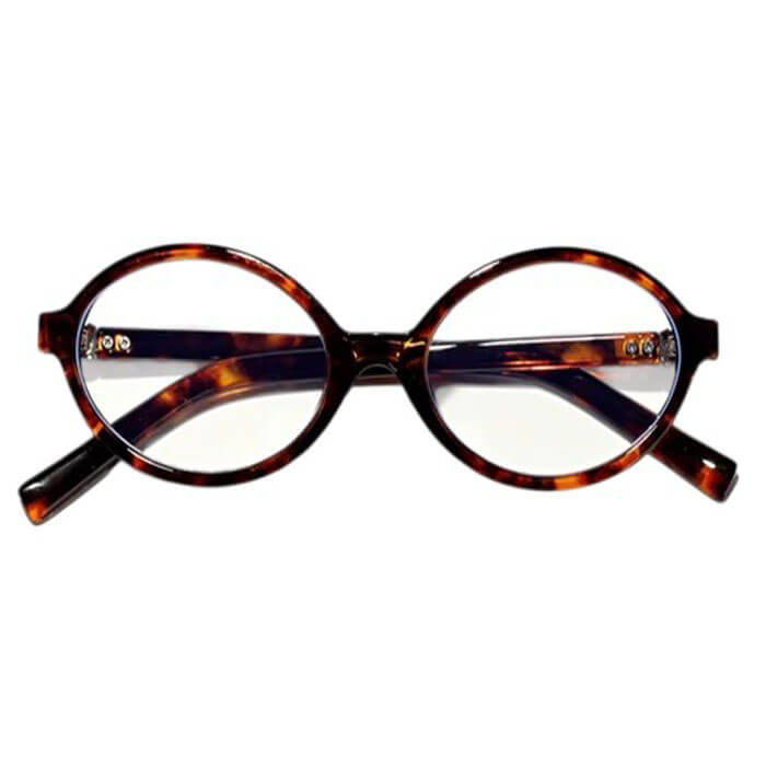 Clear Lens Oval Sunglasses