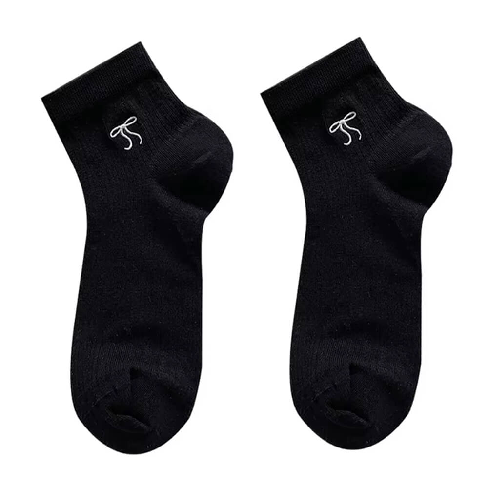 Coquette Bow Print Socks