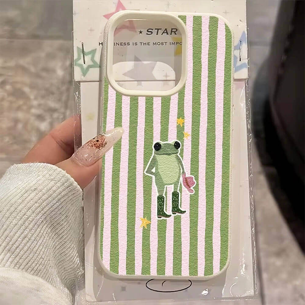 Cowboy Frog iPhone Case