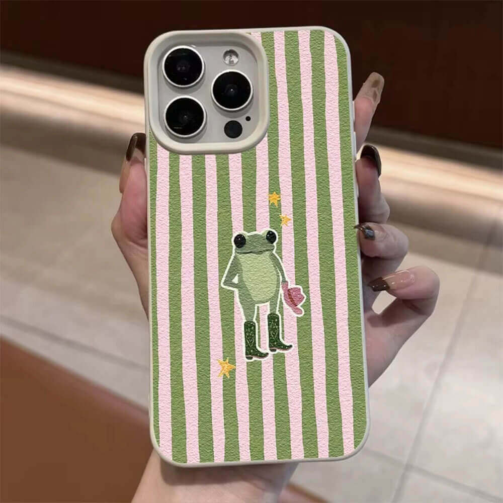 Cowboy Frog iPhone Case