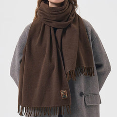 Cozy Up Warm Fringed Scarf