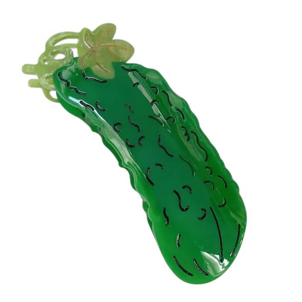 Cucumber Hair Claw Clip