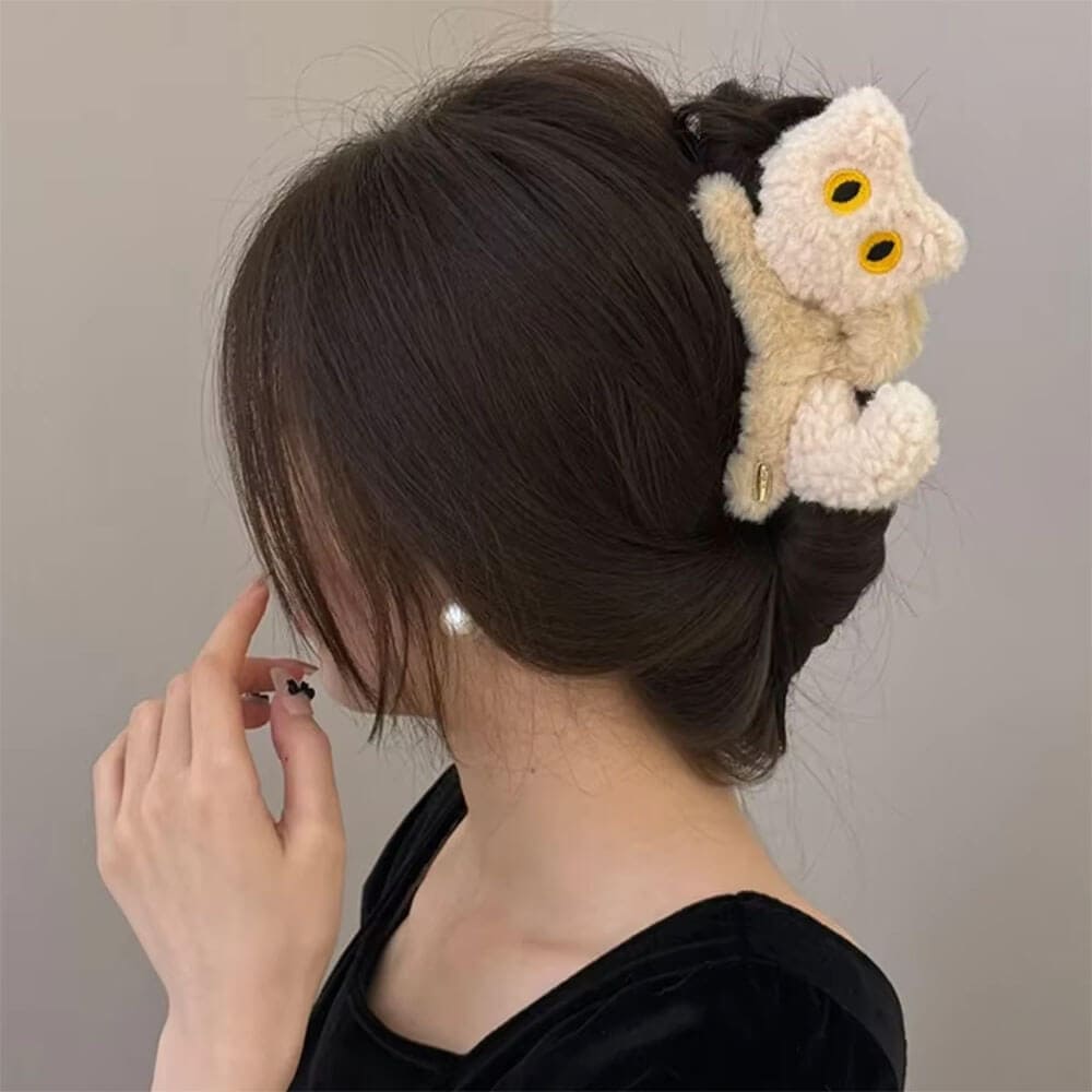 Korean Style Fluffy Cat Hair Claw