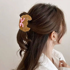 Cute Croissant Hair Claw