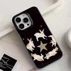 Dancing Rabbits iPhone Case
