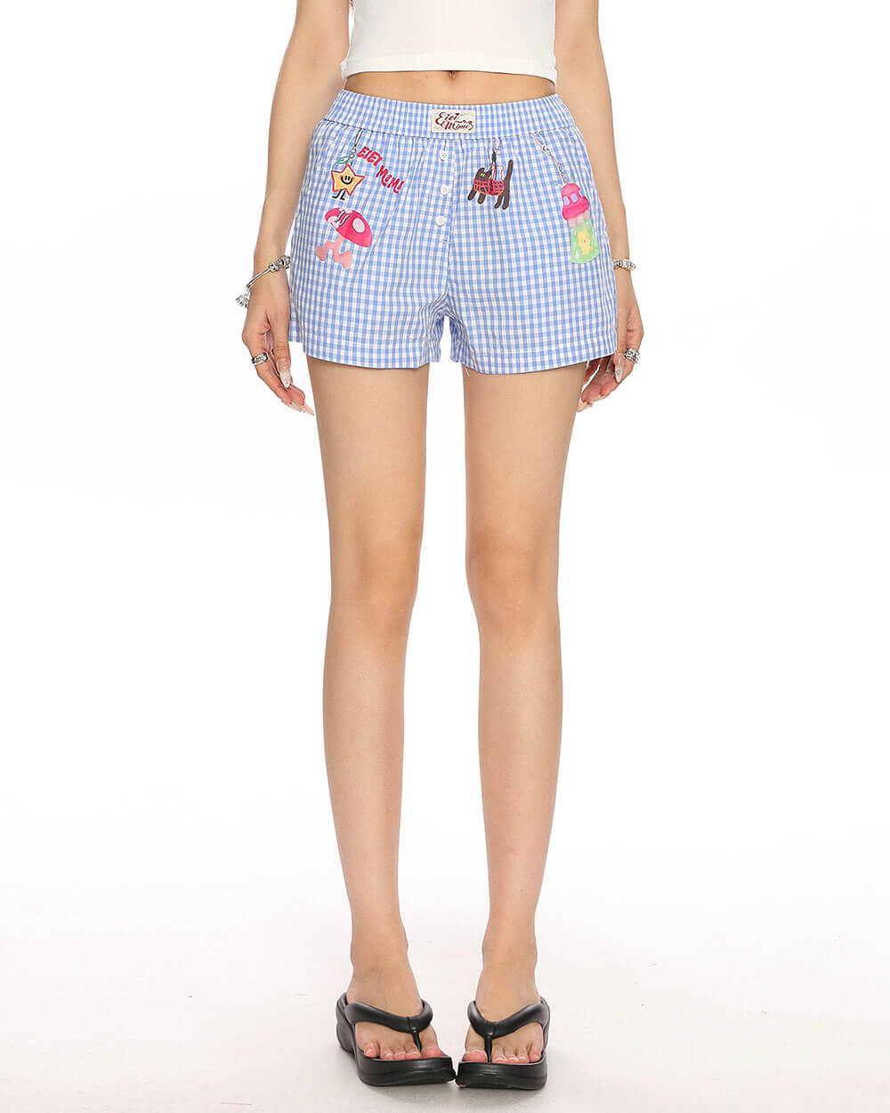 Indie Kid Plaid Summer Shorts