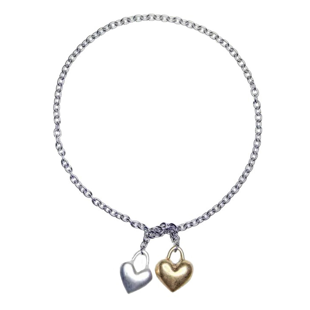 Softie Heart Chain Necklace