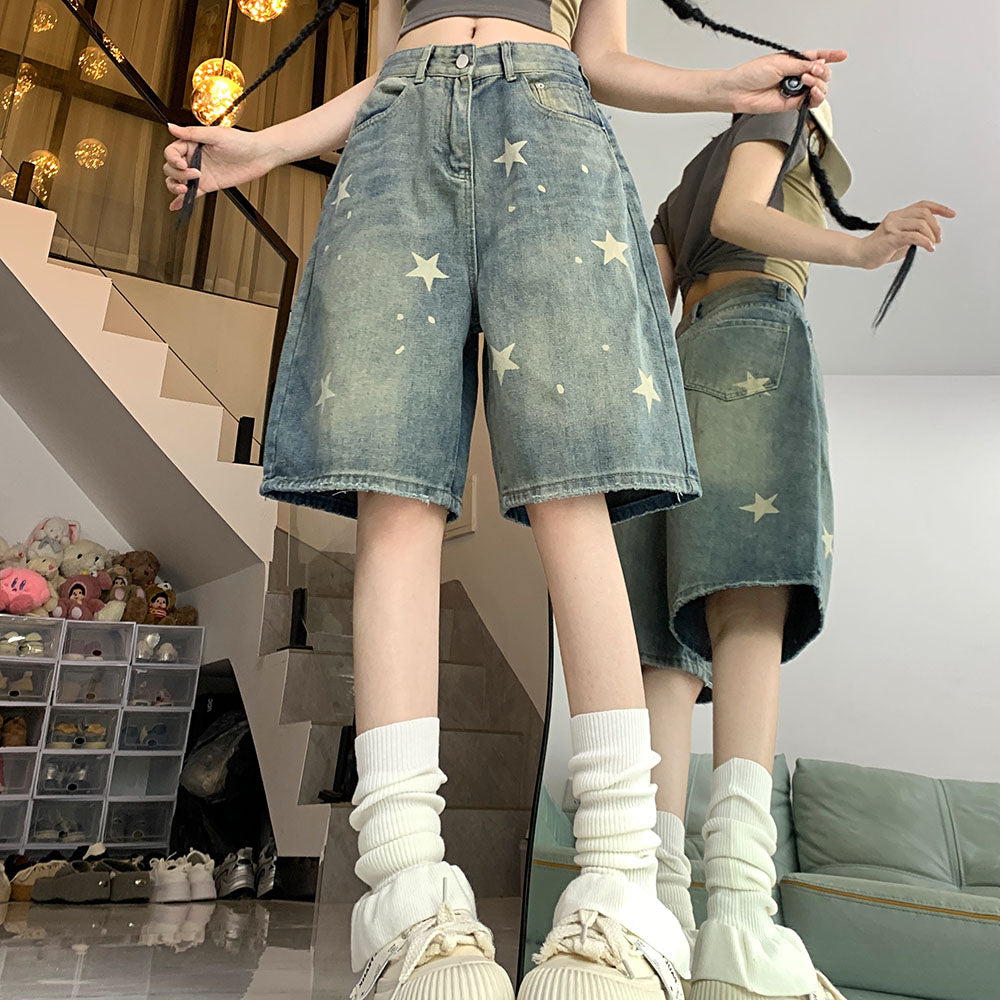 Downtown Girl Star Shorts