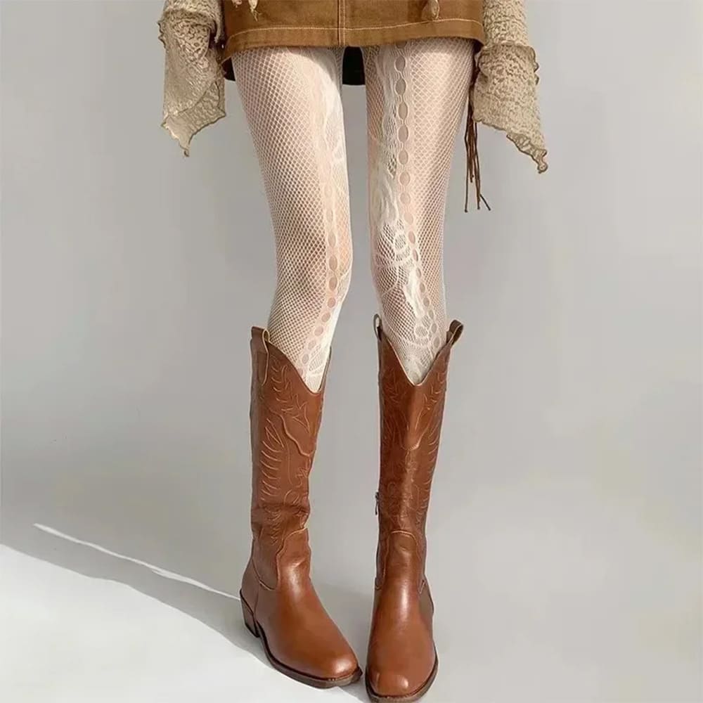 Fairycore Aesthetic Fishnet Tights