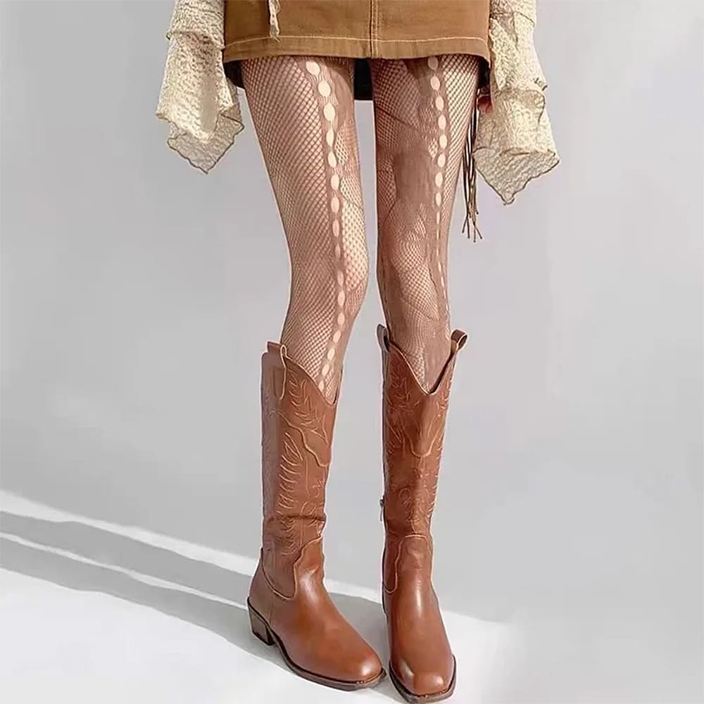 Fairycore Aesthetic Fishnet Tights