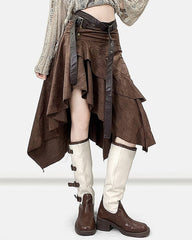 Fairy Grunge Asymmetrical Skirt