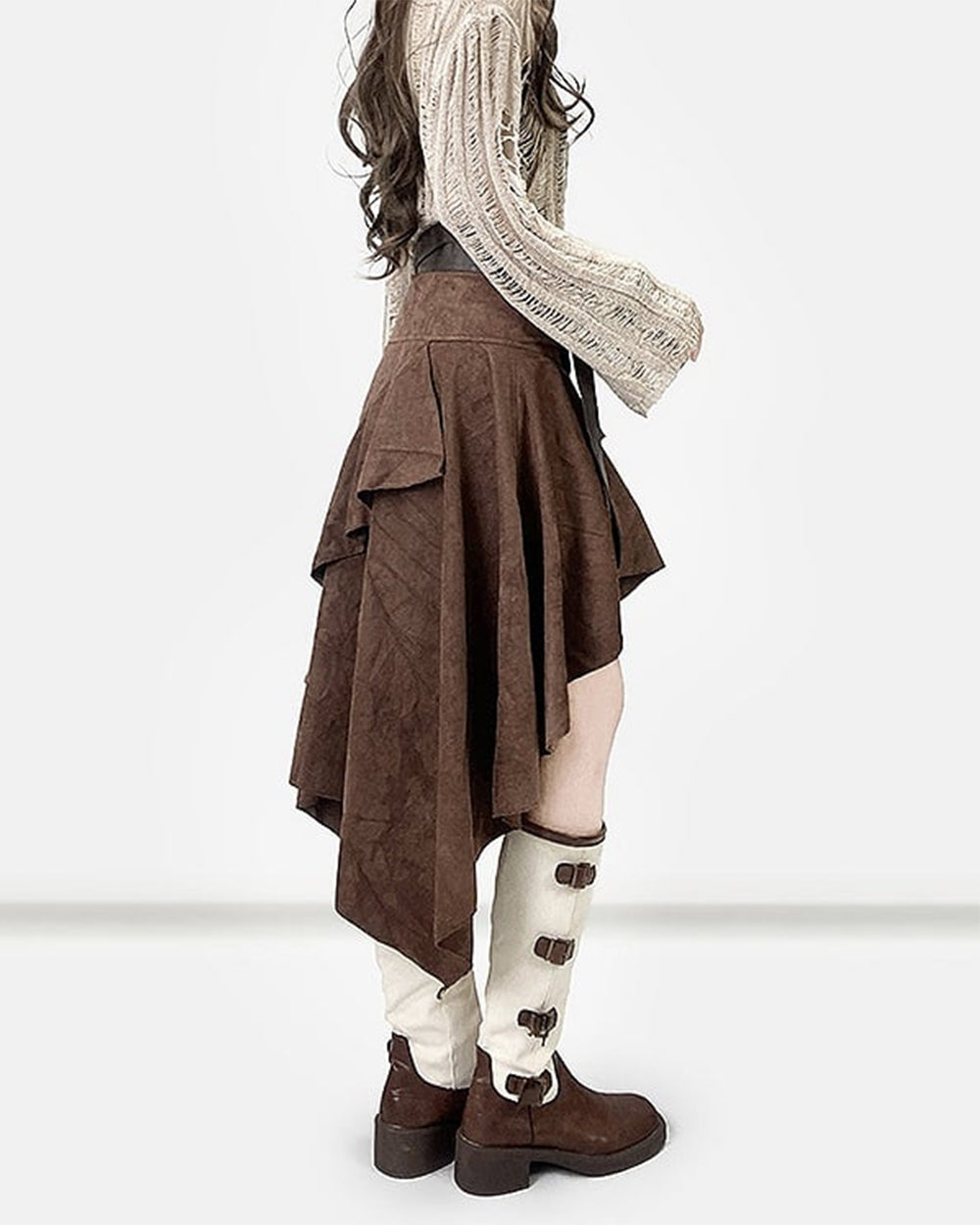Fairy Grunge Asymmetrical Skirt
