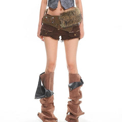 Wild West Fur Statement Belt
