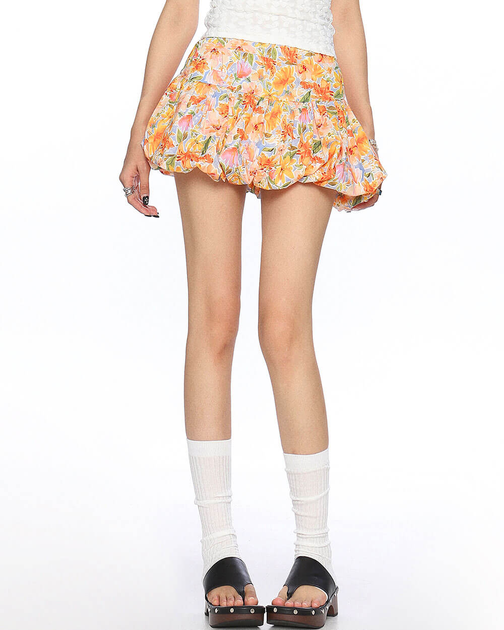 Summer In Paris Balloon Skirt