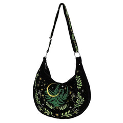 Forestcore Aesthetic Embroidery Bag