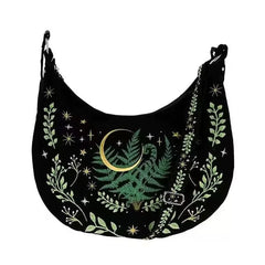 Forestcore Aesthetic Embroidery Bag