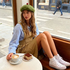 French Morning Wool Beret Hat